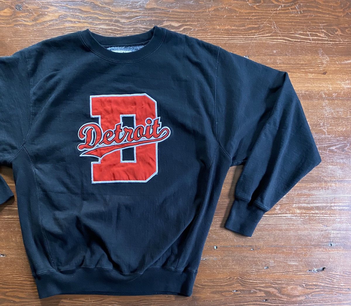 Steve And Barrys Vintage 90’s Detroit Steve & Barry’s Crewneck Sweatshirt Size US XL / EU 56 / 4 - 1 Thumbnail
