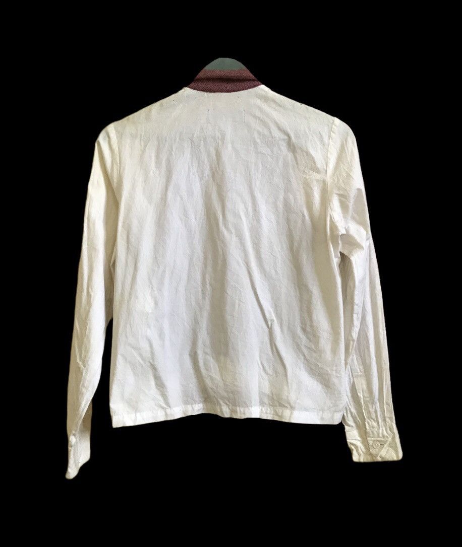 Comme des Garcons × Rei Kawakubo AD1999 Tricot Comme des Garcons Wool Shirt Size S / US 4 / IT 40 - 15 Thumbnail