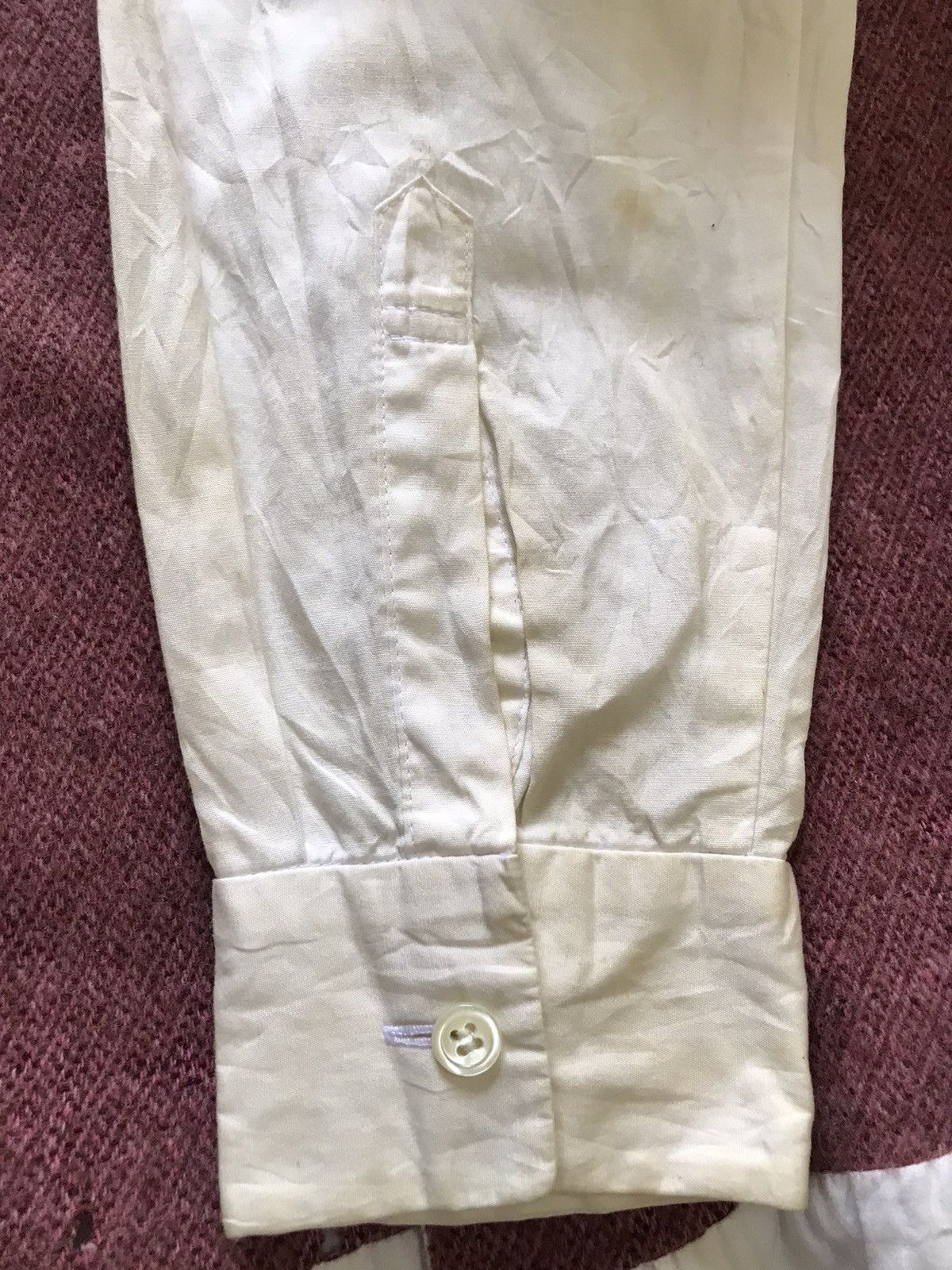 Comme des Garcons × Rei Kawakubo AD1999 Tricot Comme des Garcons Wool Shirt Size S / US 4 / IT 40 - 21 Thumbnail