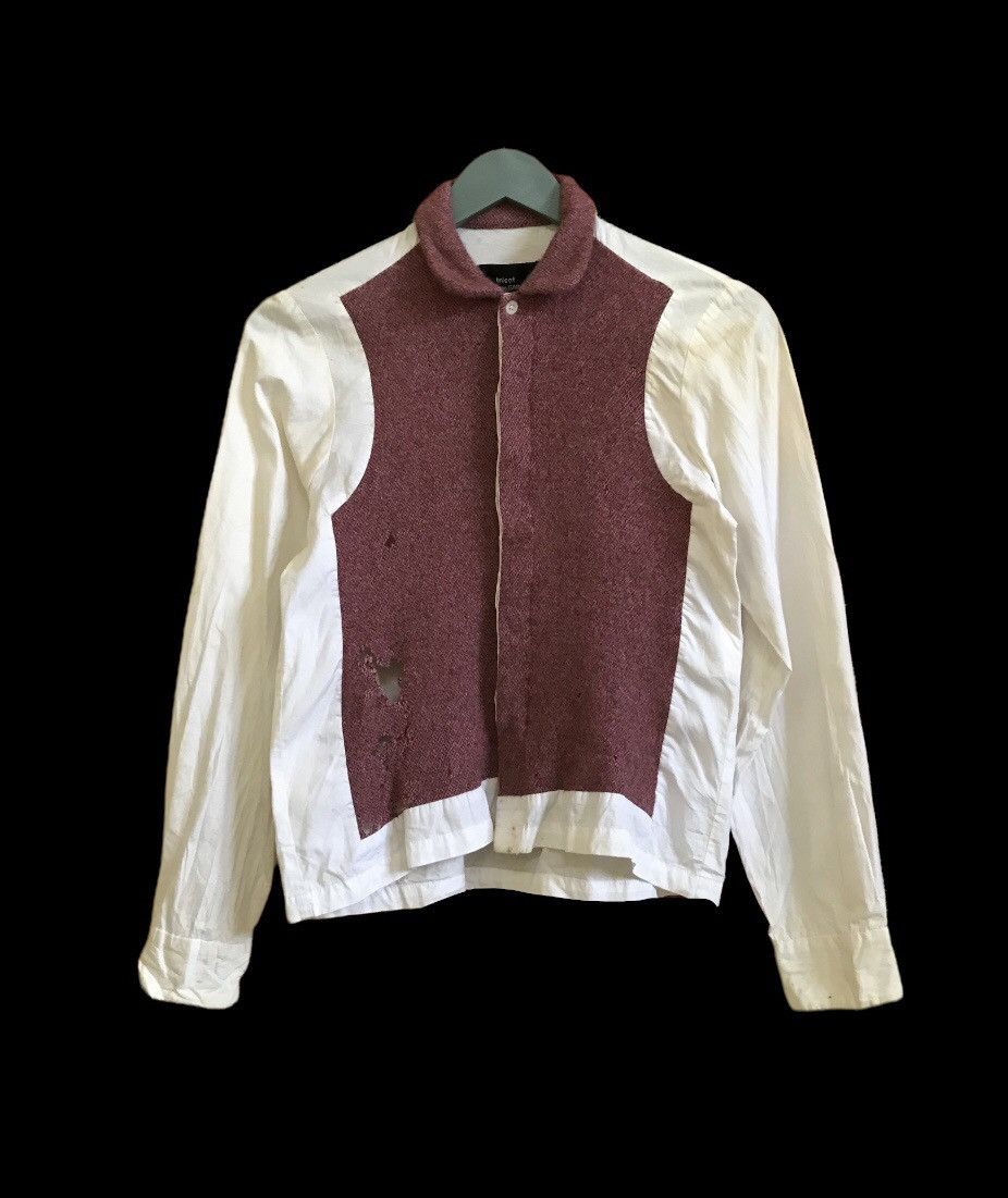 Comme des Garcons × Rei Kawakubo AD1999 Tricot Comme des Garcons Wool Shirt Size S / US 4 / IT 40 - 1 Thumbnail