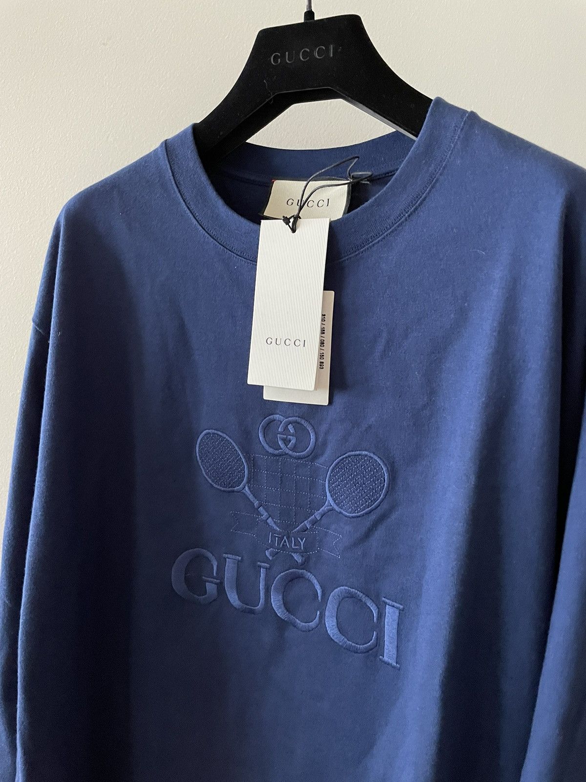 Gucci Super Limited $1,550 Value Embroidery Tennis Logo Shirt New Size US XL / EU 56 / 4 - 19 Thumbnail