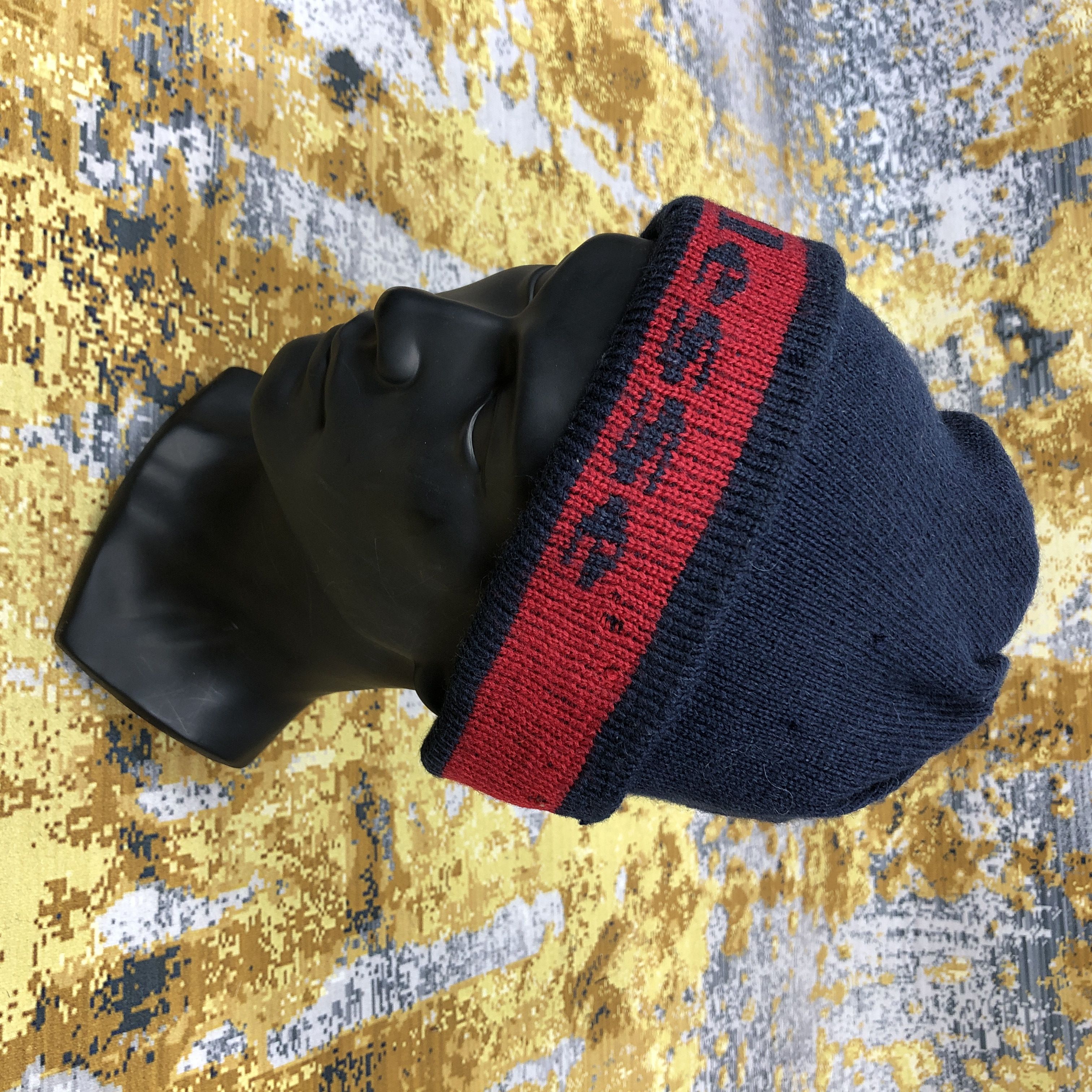Ellesse × Vintage Vintage Ellesse Beanie Hat B1465 Size ONE SIZE - 2 Thumbnail