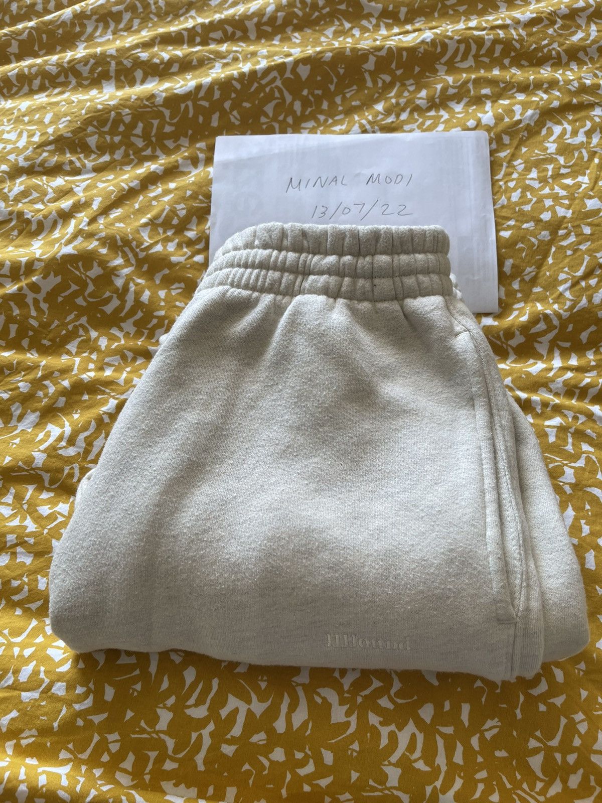 Jjjjound JJJJound J90 Oatmeal Sweatpants Small | Grailed 
