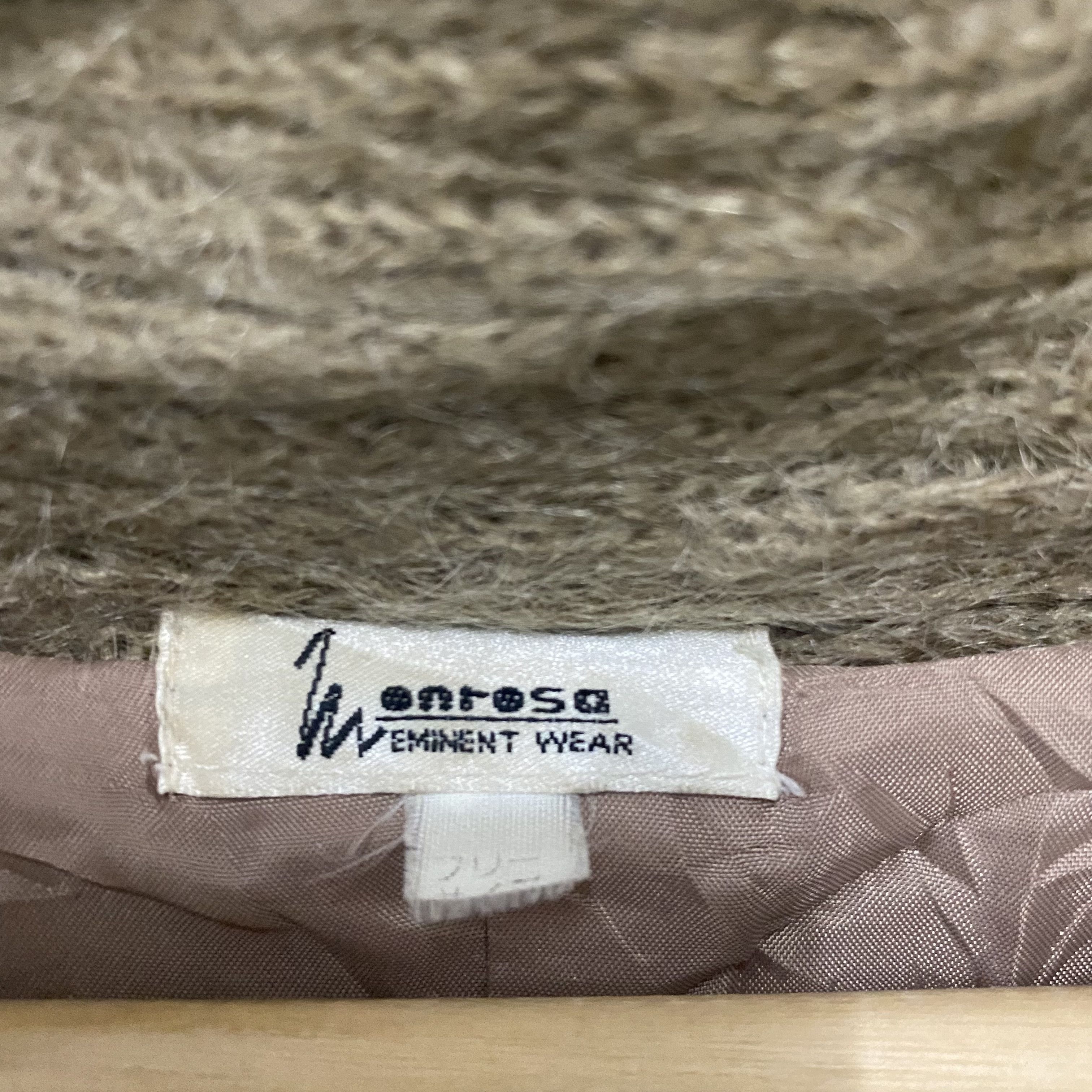 Japanese Brand Vintage Monrosa Element Wear Mohair Cardigan Size US XL / EU 56 / 4 - 8 Thumbnail