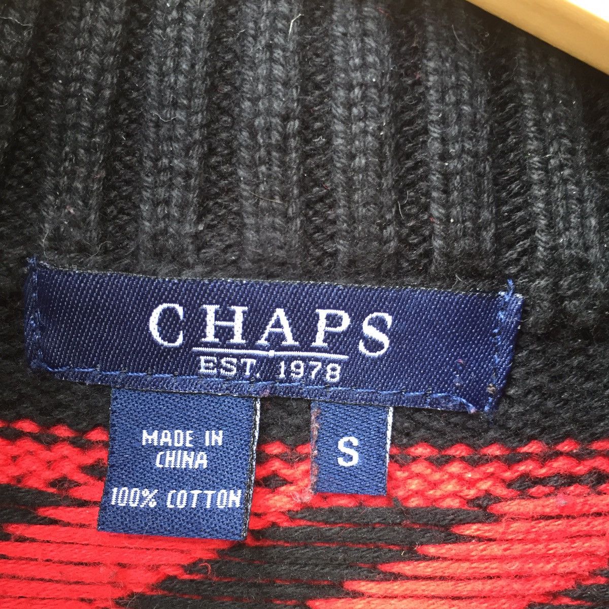 Aran Isles Knitwear Chaps Knit Pullover Sweater Half Zip Navajo Style Size US S / EU 44-46 / 1 - 8 Thumbnail