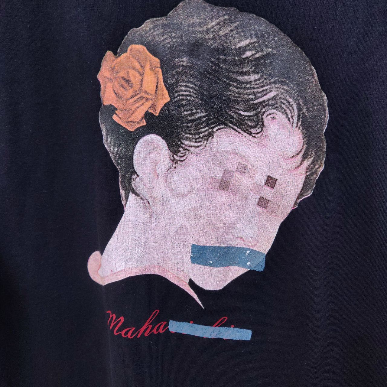 Japanese Brand Maharishi Vintage Maha Woman`s Face Art T-Shirt Size M Size US M / EU 48-50 / 2 - 4 Thumbnail
