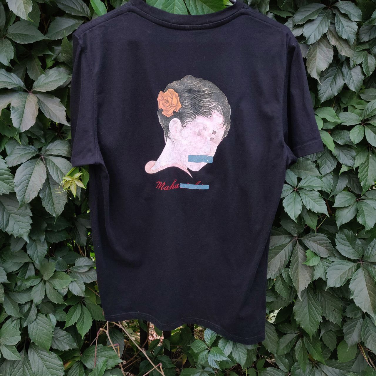Japanese Brand Maharishi Vintage Maha Woman`s Face Art T-Shirt Size M Size US M / EU 48-50 / 2 - 1 Thumbnail