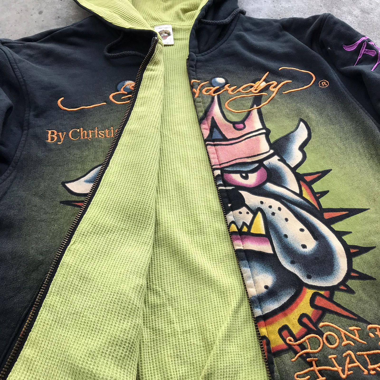 Ed Hardy Ed Hardy "Death or Glory" Zip Hoodie Size US S / EU 44-46 / 1 - 3 Thumbnail