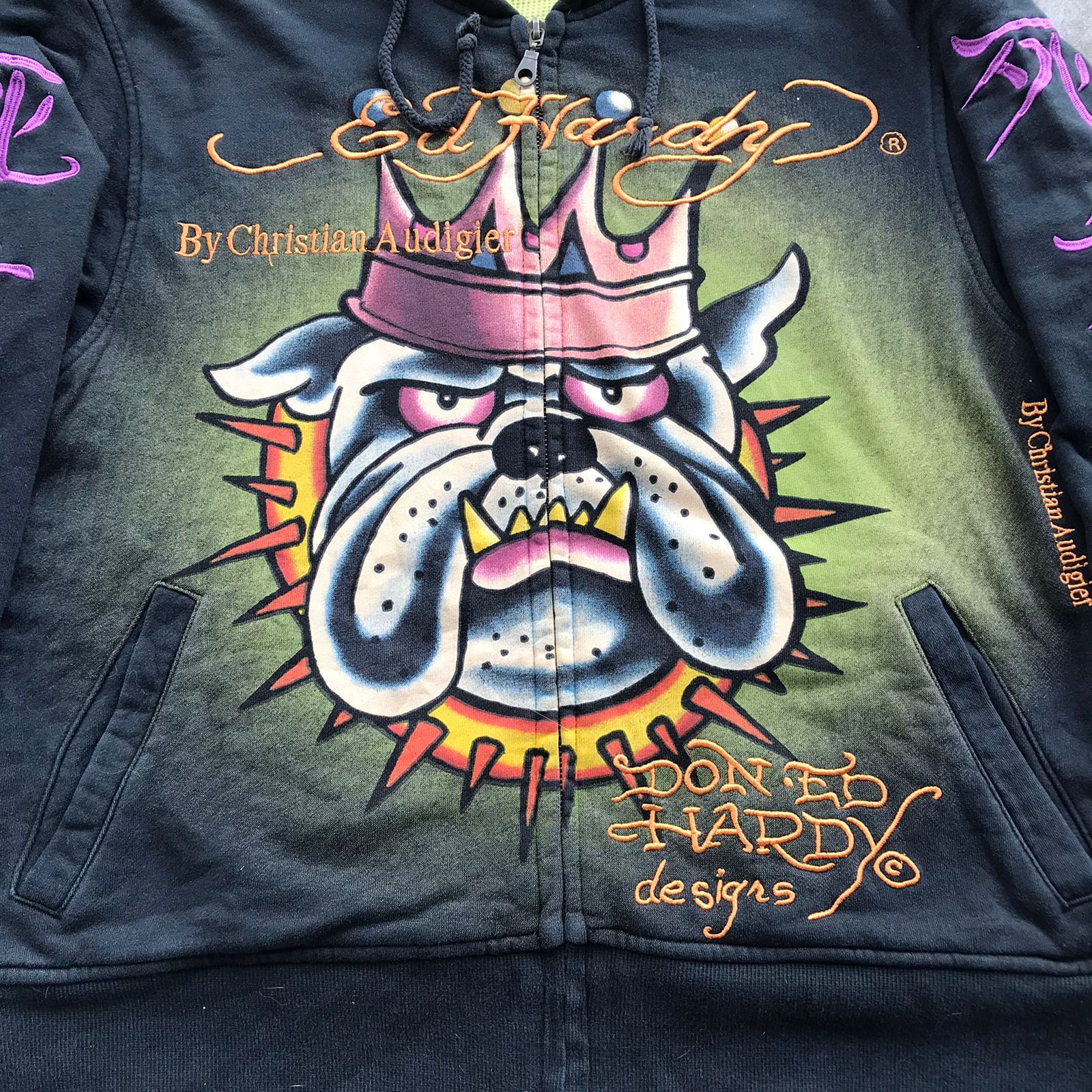 Ed Hardy Ed Hardy "Death or Glory" Zip Hoodie Size US S / EU 44-46 / 1 - 2 Thumbnail