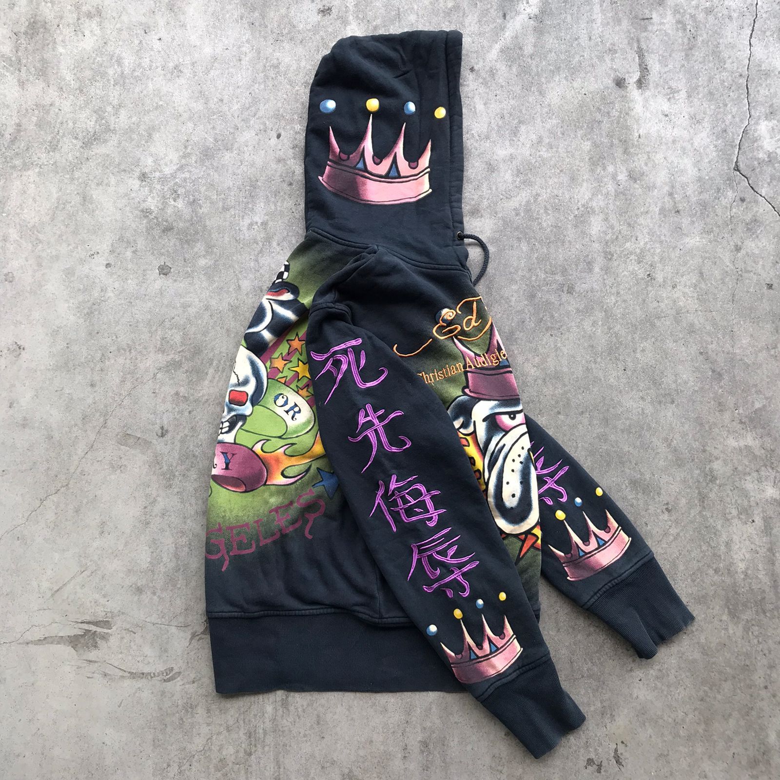 Ed Hardy Ed Hardy "Death or Glory" Zip Hoodie Size US S / EU 44-46 / 1 - 4 Thumbnail