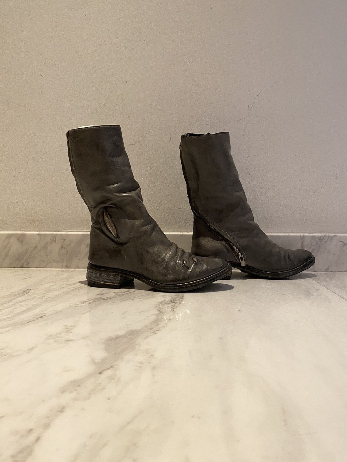 Carol Christian Poell Prosthetic tornado boots size 6 | Grailed