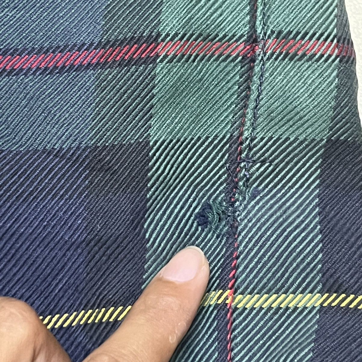 Polo Ralph Lauren Polo Ralph Lauren Green Tartan Pants Size US 31 - 17 Thumbnail