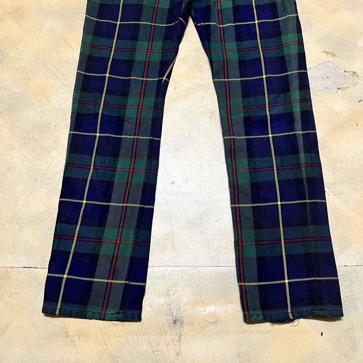 Polo Ralph Lauren Polo Ralph Lauren Green Tartan Pants Size US 31 - 5 Thumbnail