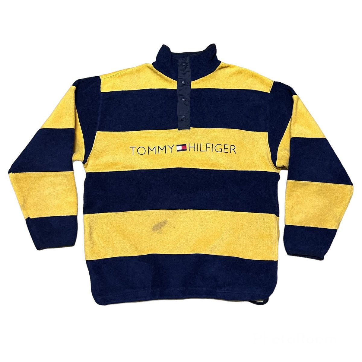 Tommy Hilfiger × Tommy Jeans Tommy Hilfiger Big Logo Fleece Sweatshirt Size US S / EU 44-46 / 1 - 1 Thumbnail