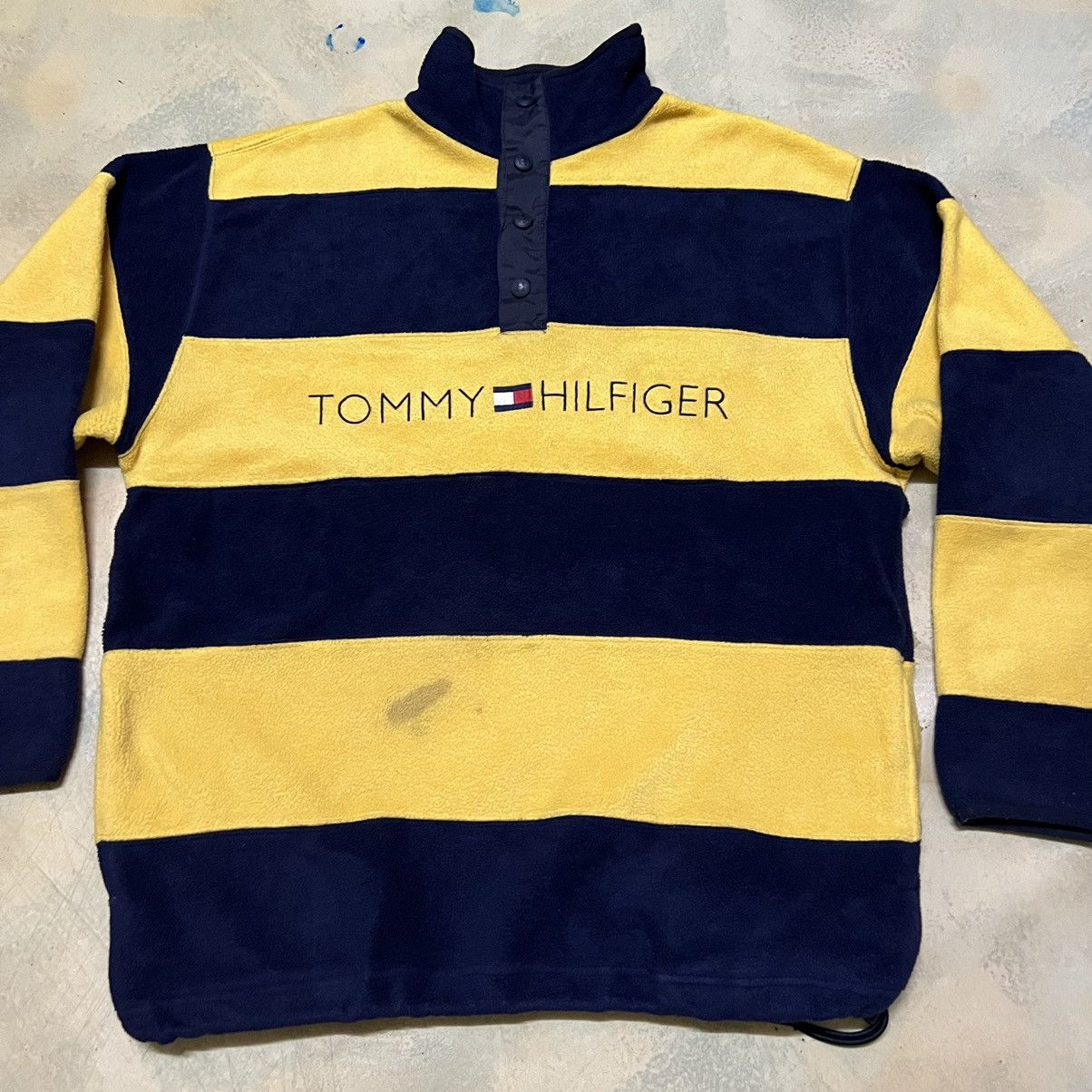 Tommy Hilfiger × Tommy Jeans Tommy Hilfiger Big Logo Fleece Sweatshirt Size US S / EU 44-46 / 1 - 3 Thumbnail