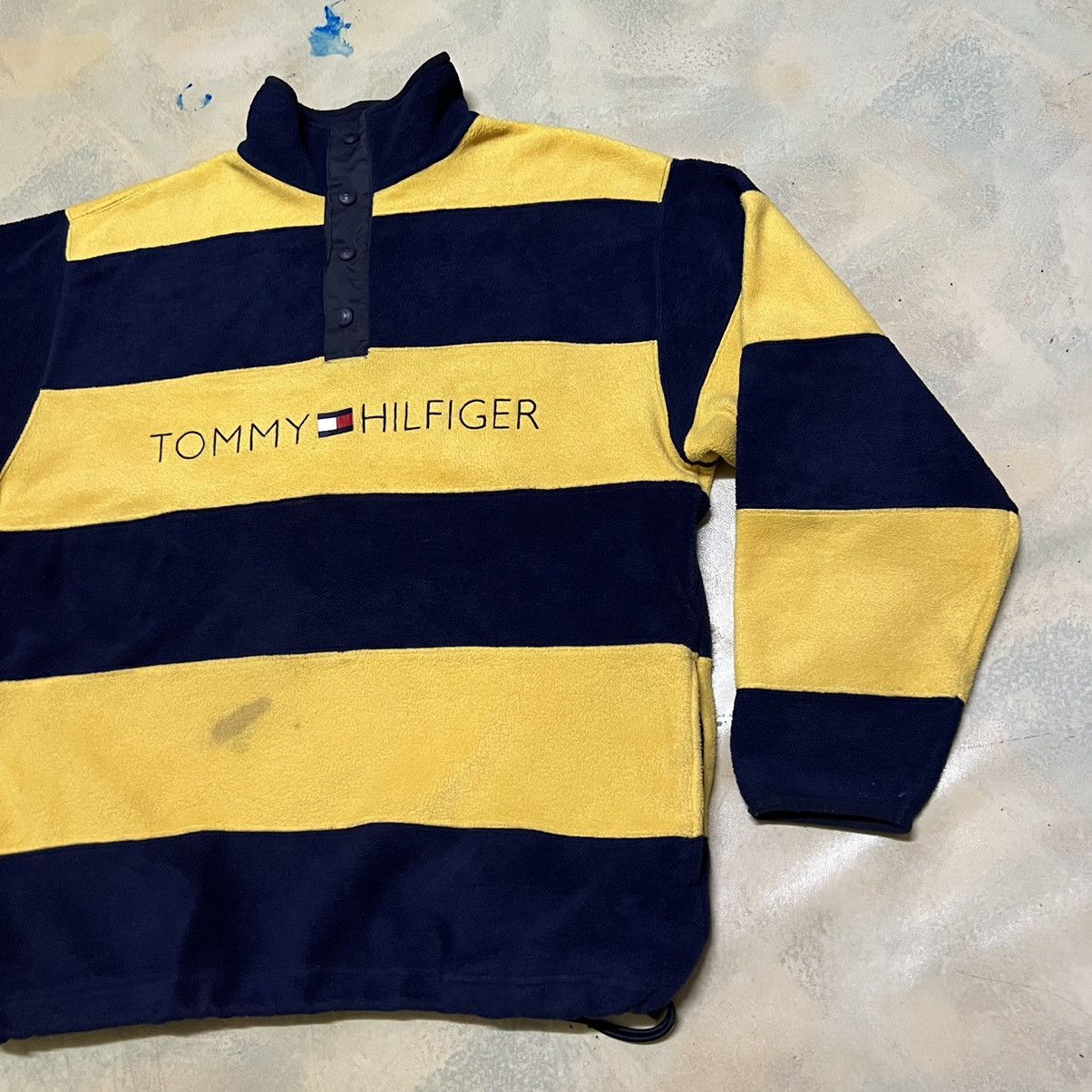 Tommy Hilfiger × Tommy Jeans Tommy Hilfiger Big Logo Fleece Sweatshirt Size US S / EU 44-46 / 1 - 2 Thumbnail