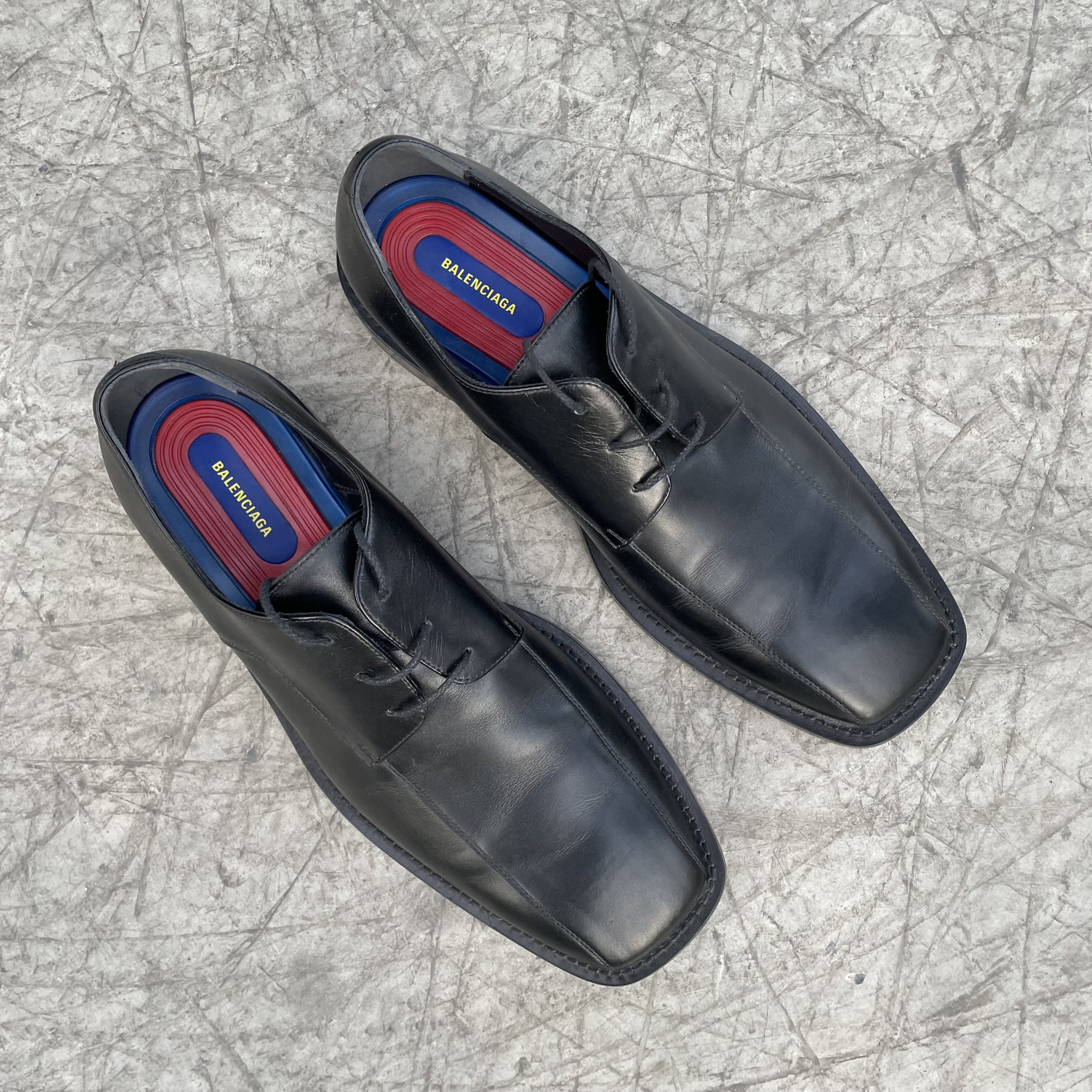 balenciaga square toe shoes