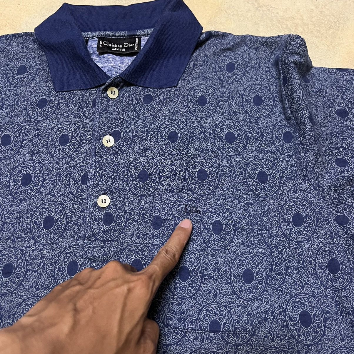 Christian Dior Monsieur Vintage Christian Dior Monsiur Polo Shirt Size US S / EU 44-46 / 1 - 17 Thumbnail