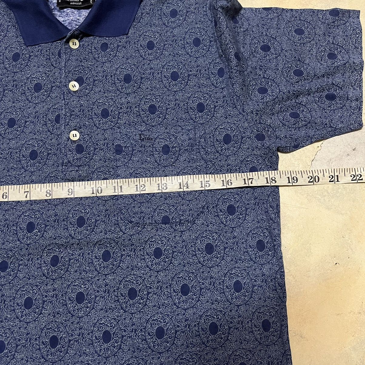 Christian Dior Monsieur Vintage Christian Dior Monsiur Polo Shirt Size US S / EU 44-46 / 1 - 18 Thumbnail