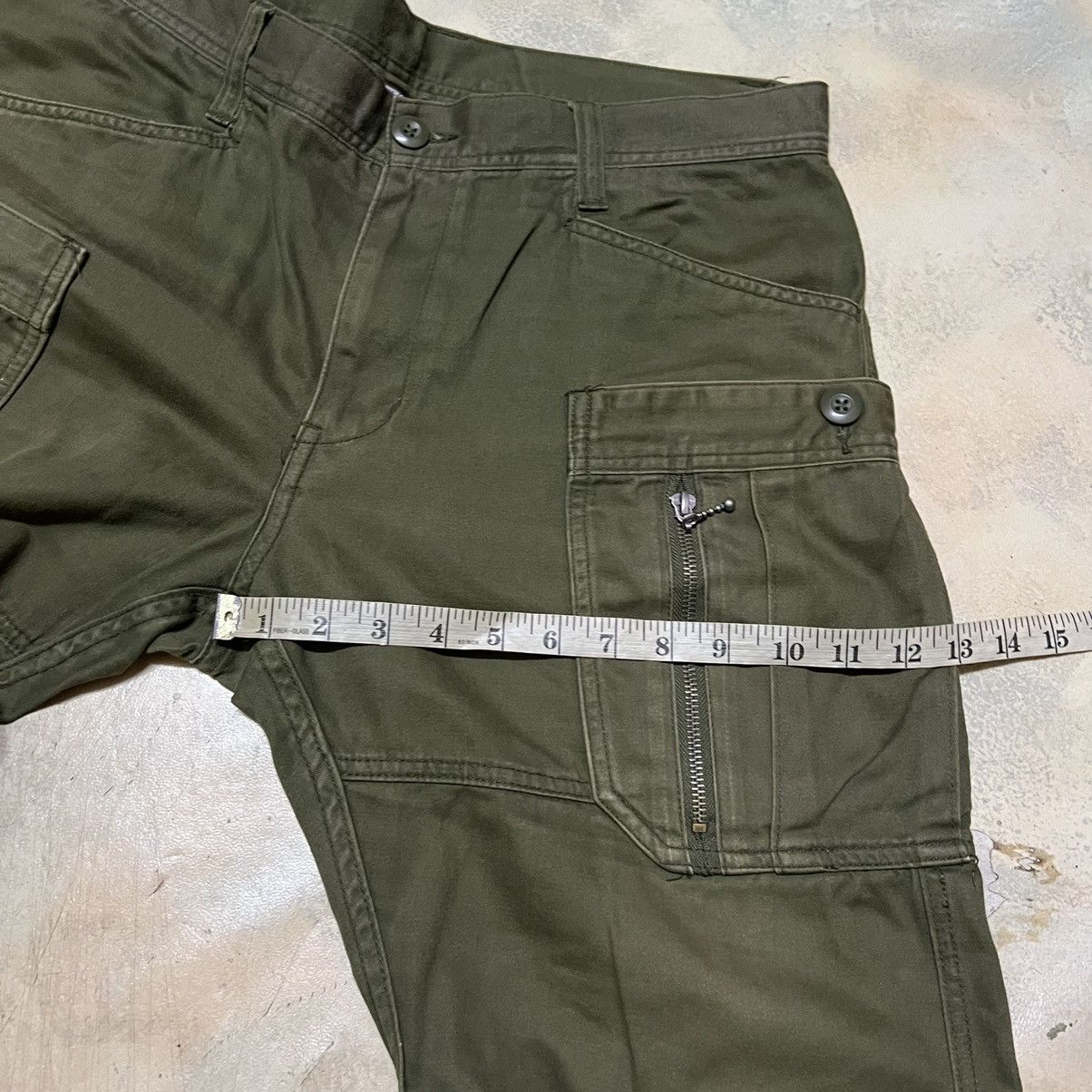 Japanese Brand Cargo Multipockets Pants Size US 35 - 12 Thumbnail