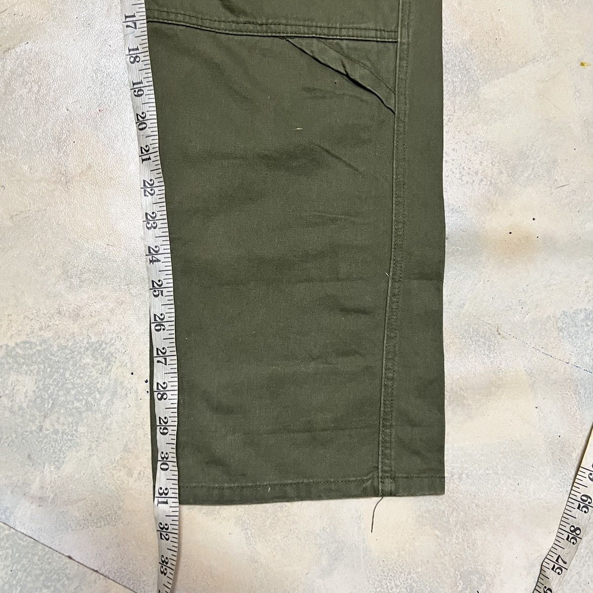 Japanese Brand Cargo Multipockets Pants Size US 35 - 15 Thumbnail