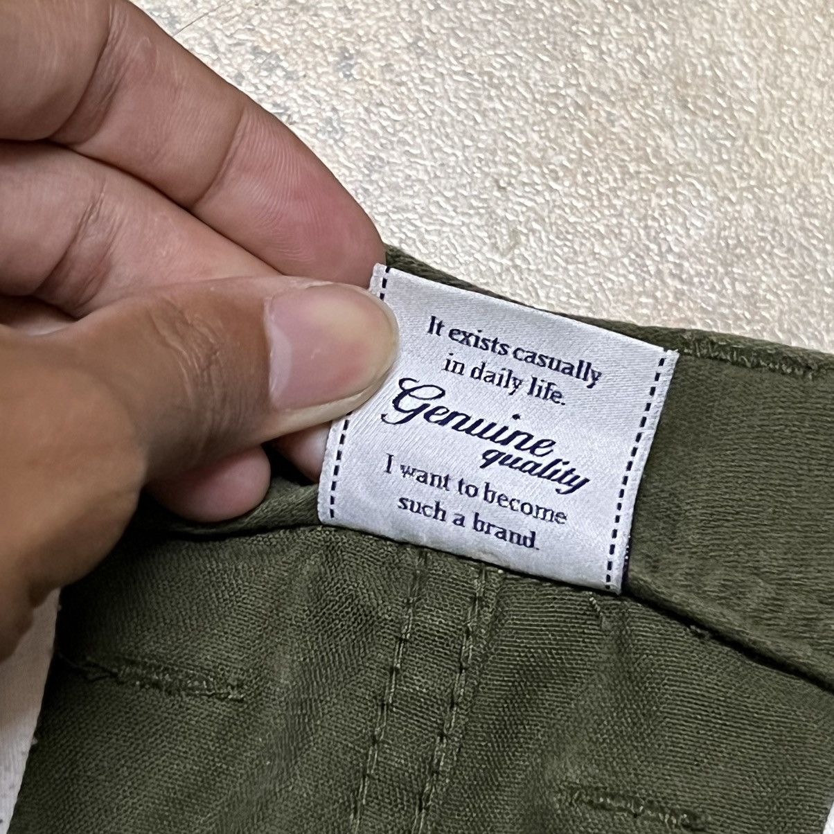 Japanese Brand Cargo Multipockets Pants Size US 35 - 7 Thumbnail