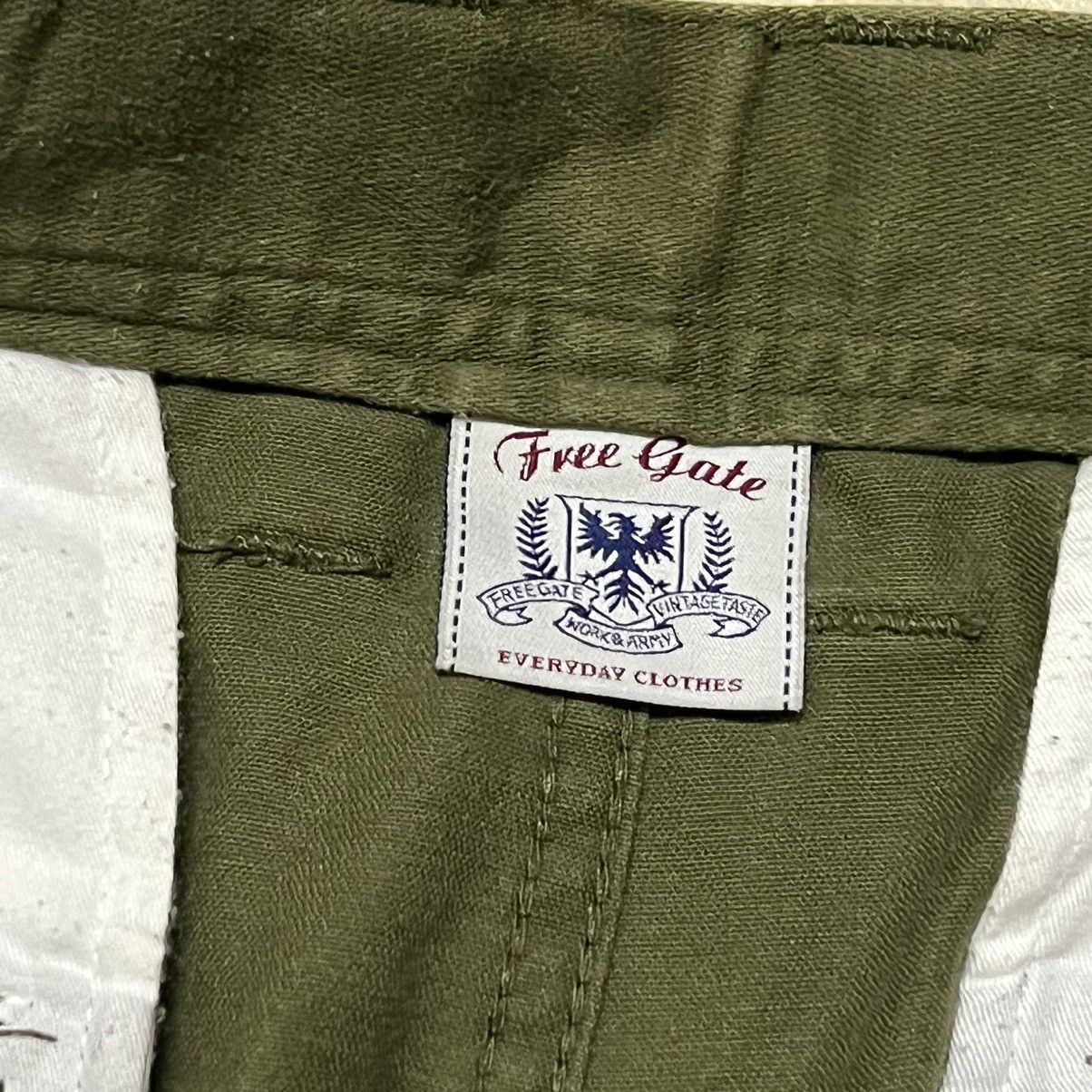 Japanese Brand Cargo Multipockets Pants Size US 35 - 6 Thumbnail