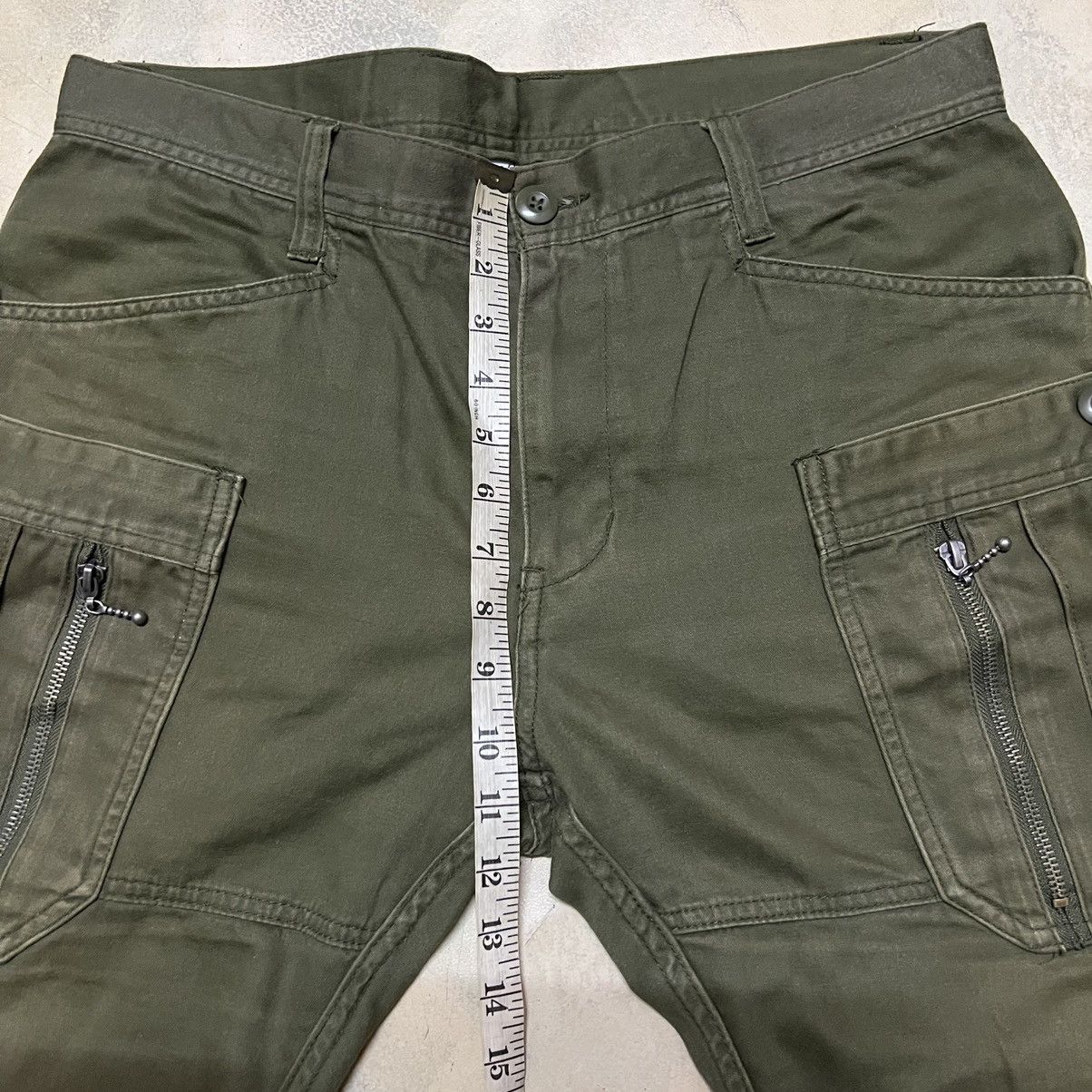 Japanese Brand Cargo Multipockets Pants Size US 35 - 11 Thumbnail