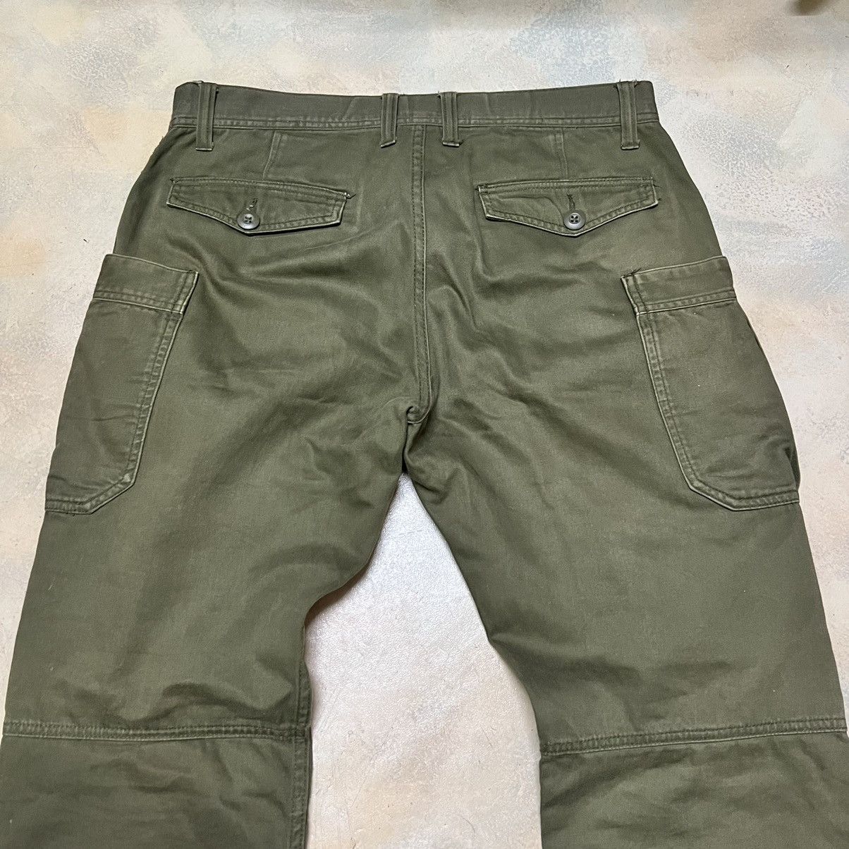 Japanese Brand Cargo Multipockets Pants Size US 35 - 16 Thumbnail
