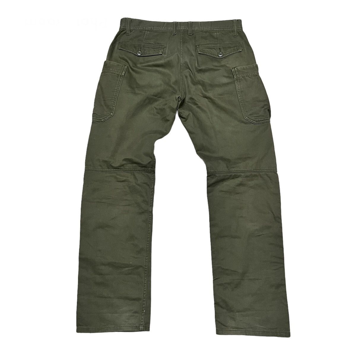 Japanese Brand Cargo Multipockets Pants Size US 35 - 2 Thumbnail