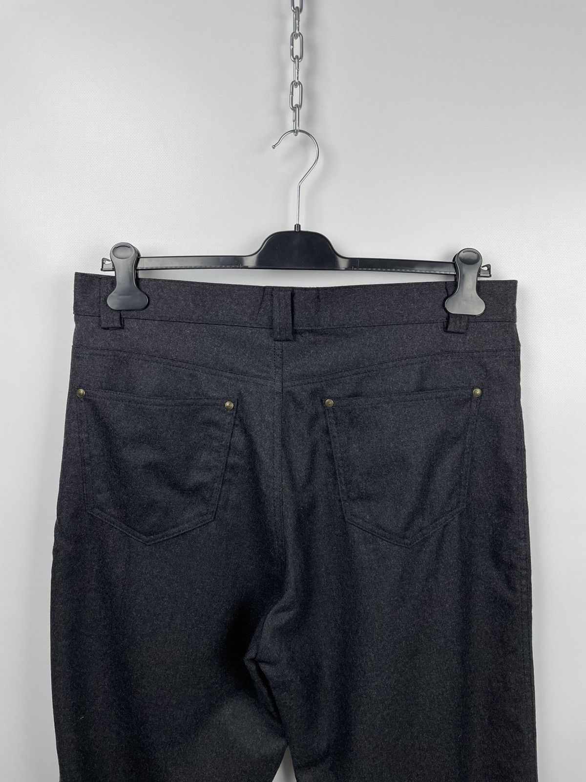 Versace × Vintage Vintage 90s Versace Classic V2 Wool Pants Size US 36 / EU 52 - 5 Thumbnail