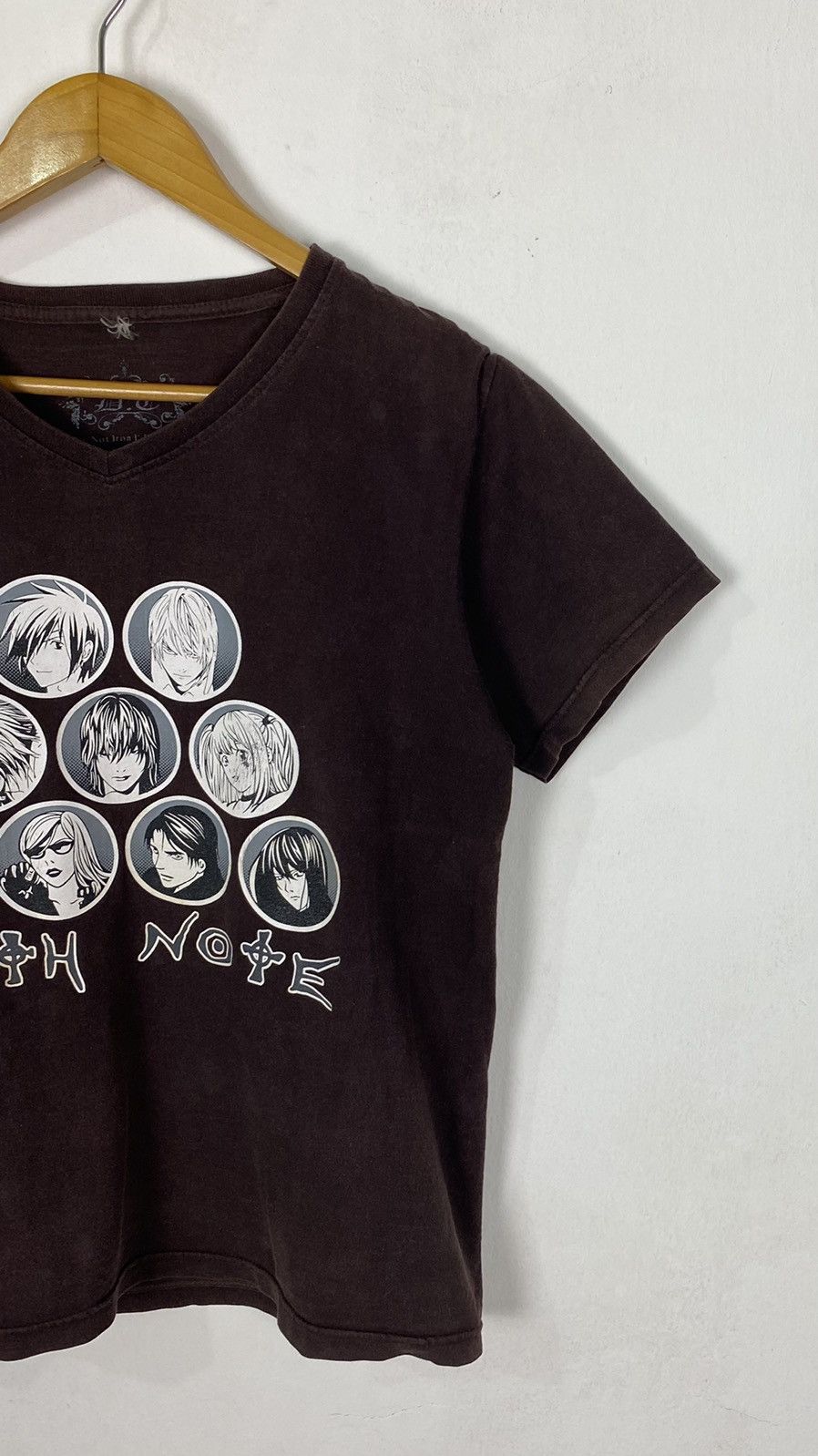Japanese Brand × Vintage Vintage Bootleg Death Note Vneck Shirt Size US M / EU 48-50 / 2 - 3 Thumbnail