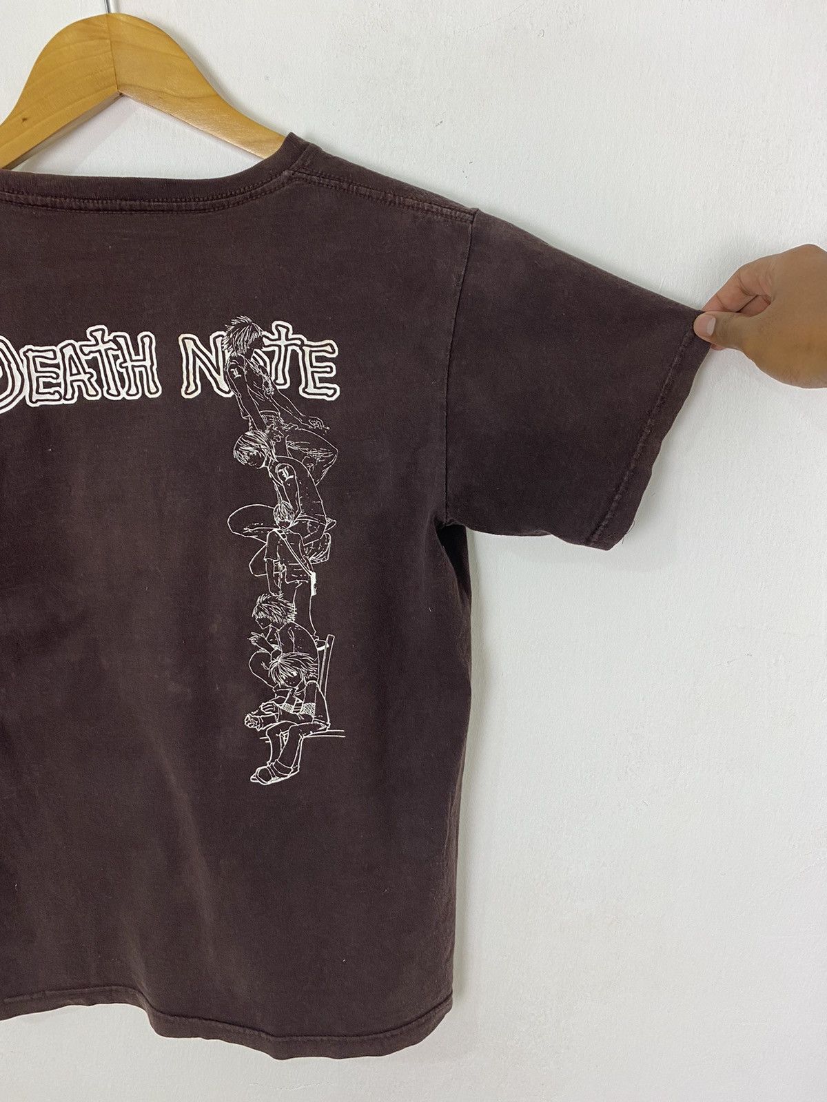Japanese Brand × Vintage Vintage Bootleg Death Note Vneck Shirt Size US M / EU 48-50 / 2 - 7 Thumbnail