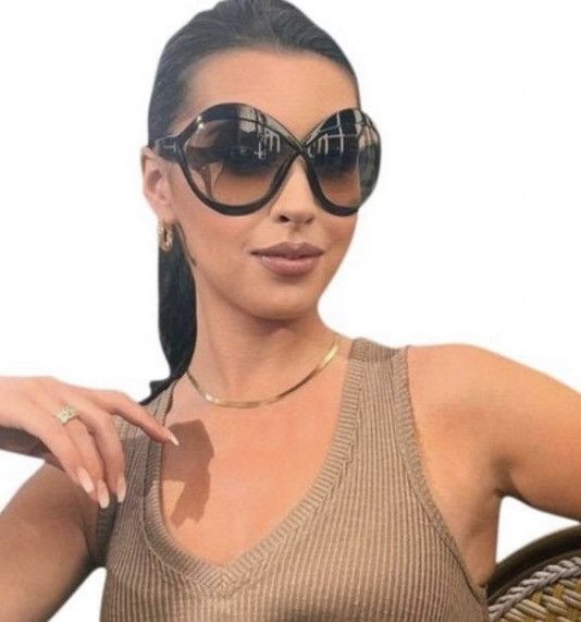 Tom Ford Tom Ford Black Carine-02 Tf902 52f Sunglasses | Grailed display picture 1
