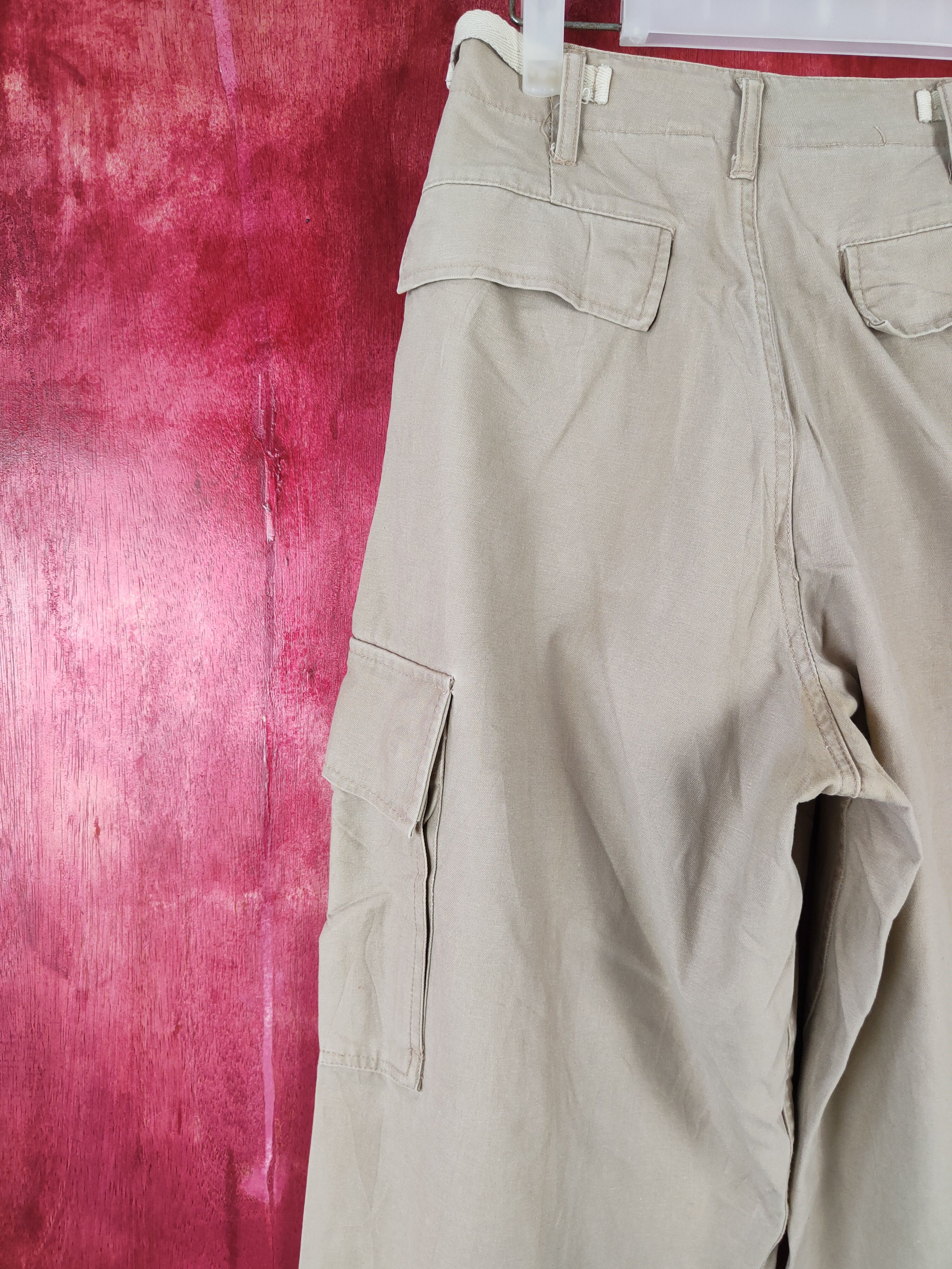 Japanese Brand × Vintage Flit of Combat Brown multi pocket tactical pant #4669 Size US 27 - 10 Thumbnail