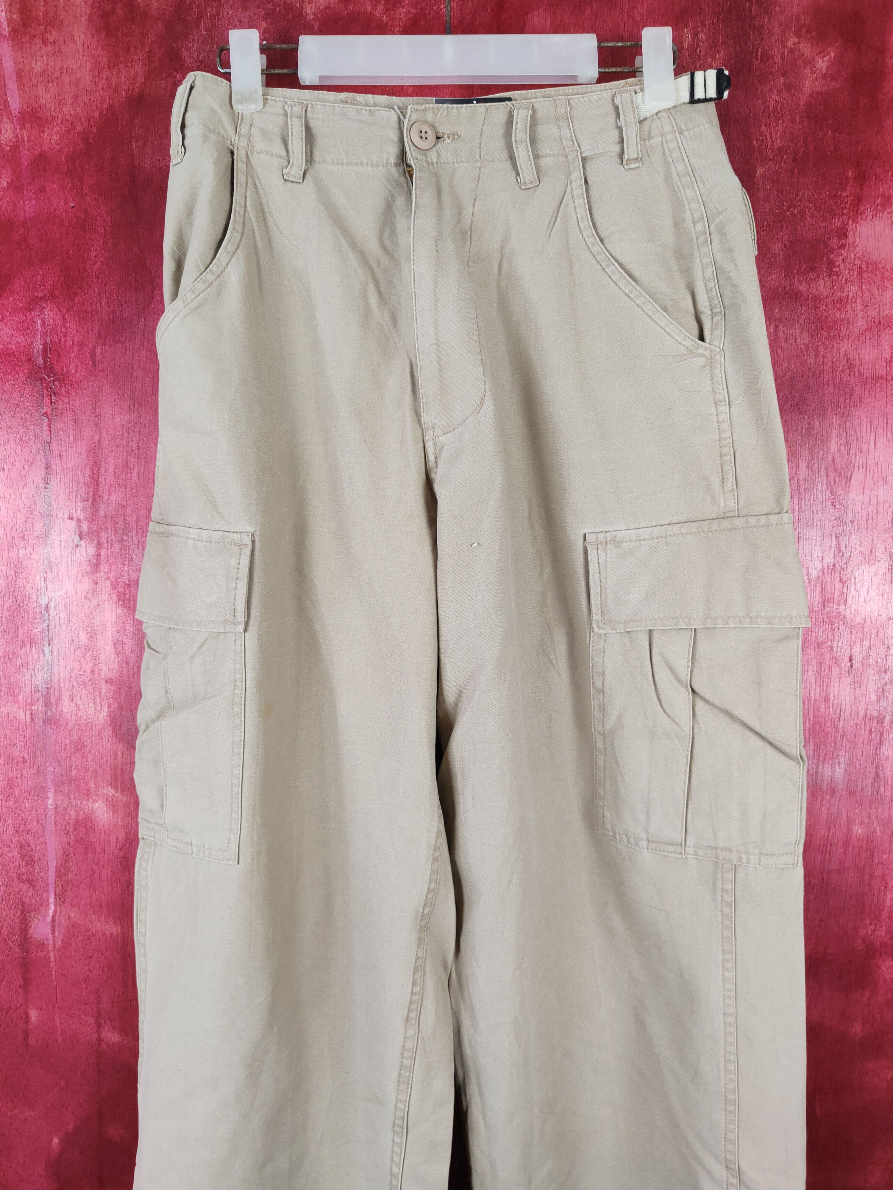 Japanese Brand × Vintage Flit of Combat Brown multi pocket tactical pant #4669 Size US 27 - 2 Thumbnail
