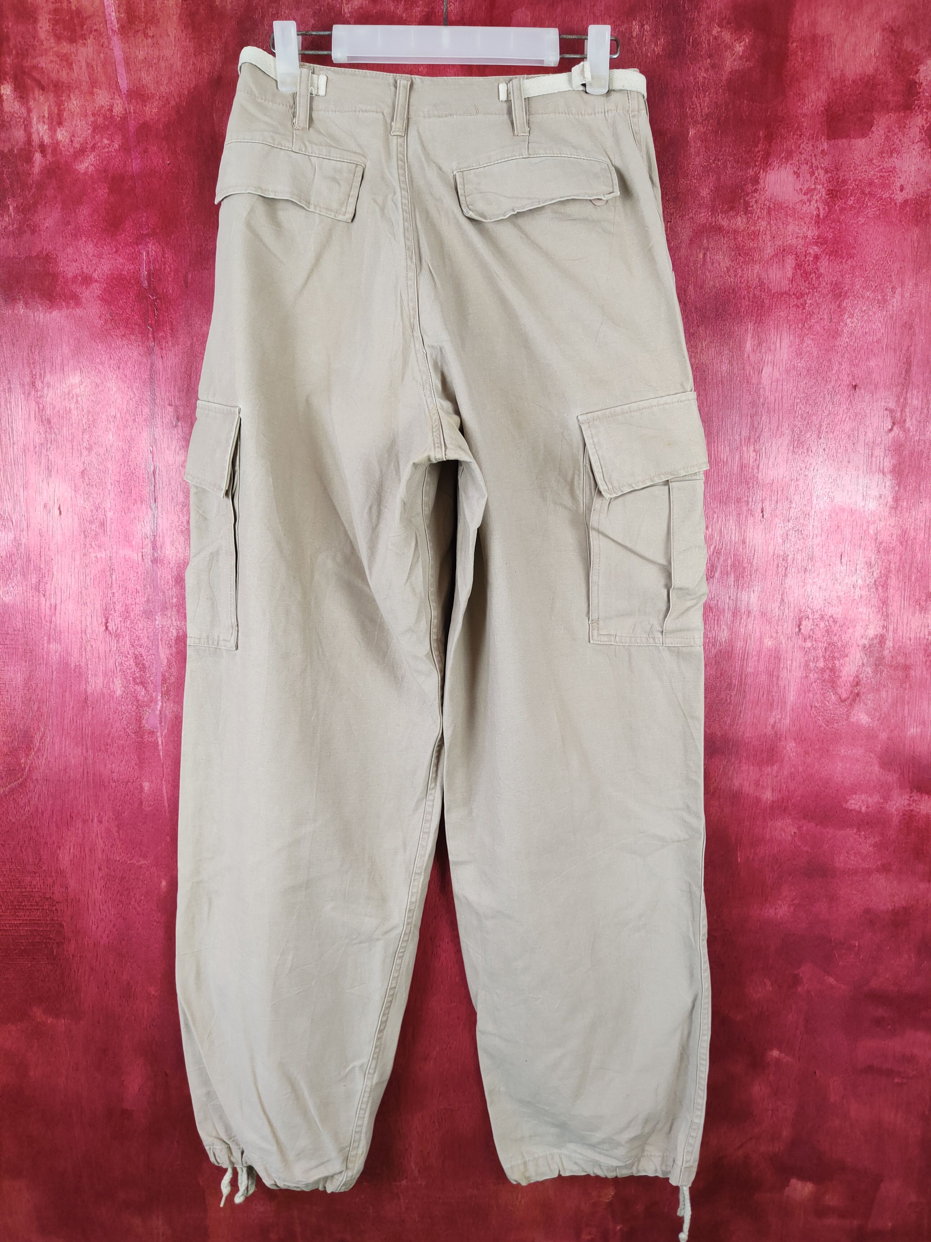 Japanese Brand × Vintage Flit of Combat Brown multi pocket tactical pant #4669 Size US 27 - 9 Thumbnail