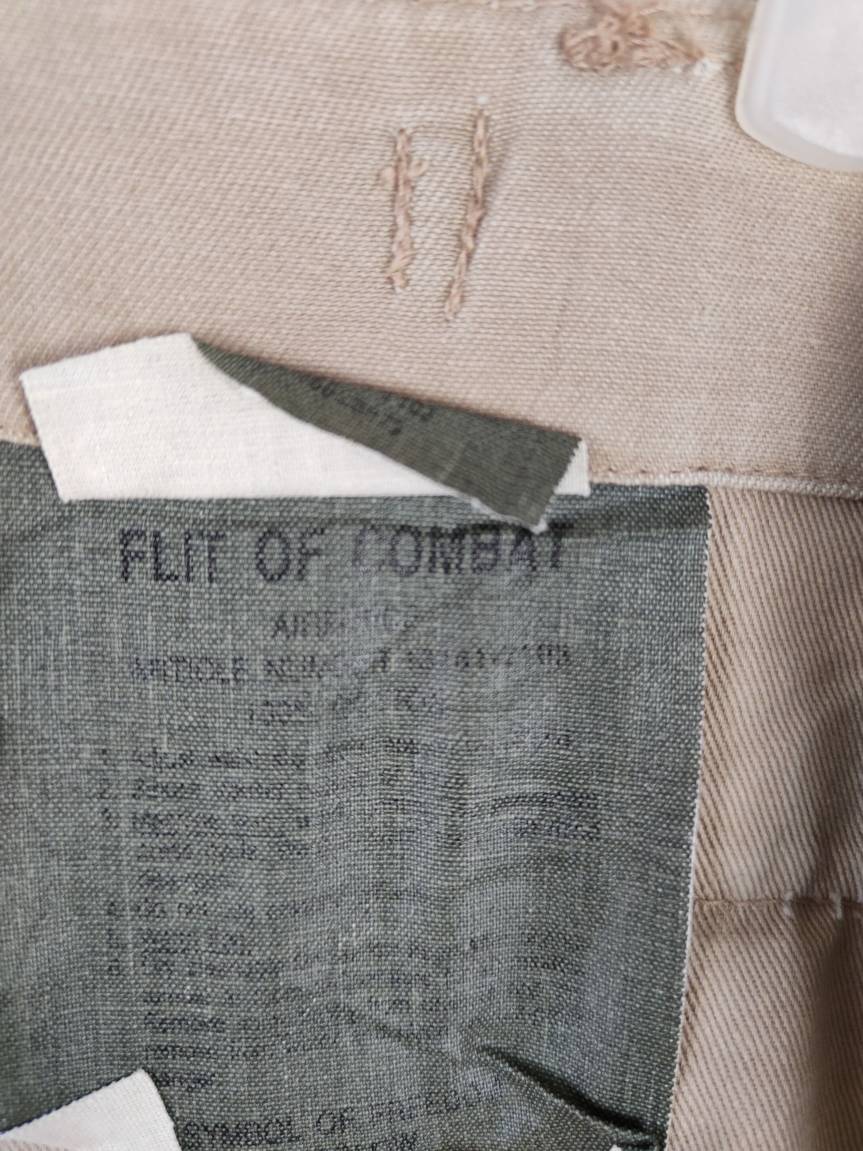 Japanese Brand × Vintage Flit of Combat Brown multi pocket tactical pant #4669 Size US 27 - 14 Thumbnail