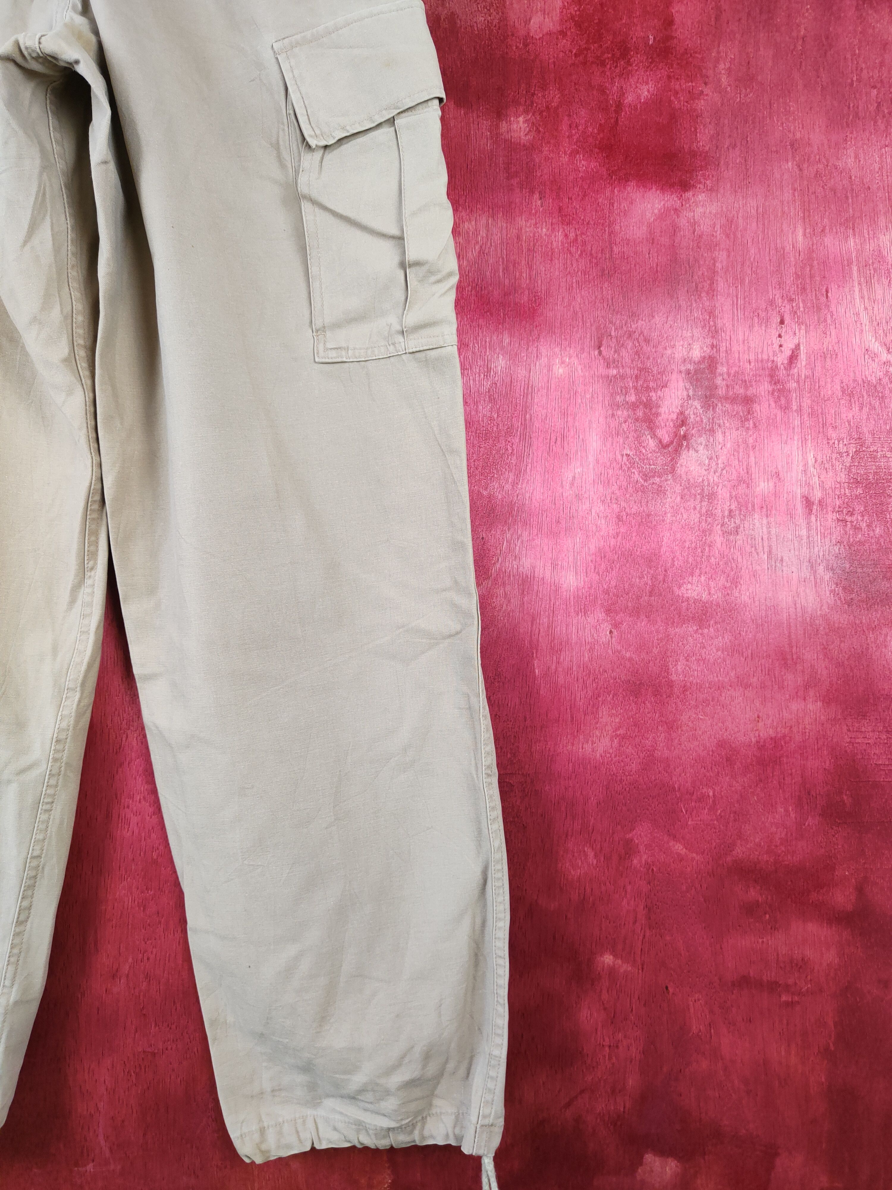 Japanese Brand × Vintage Flit of Combat Brown multi pocket tactical pant #4669 Size US 27 - 13 Thumbnail