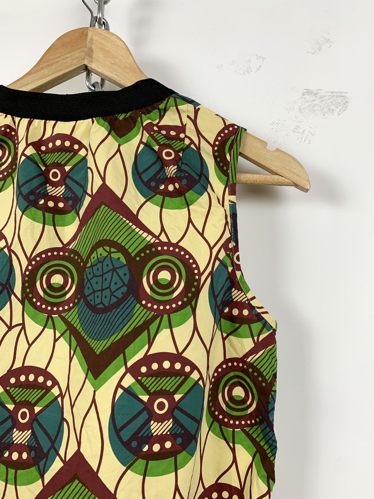 H&M Women’s Marni x H&M Multicolor Tank Top V Neck Shirt Size S / US 4 / IT 40 - 8 Thumbnail
