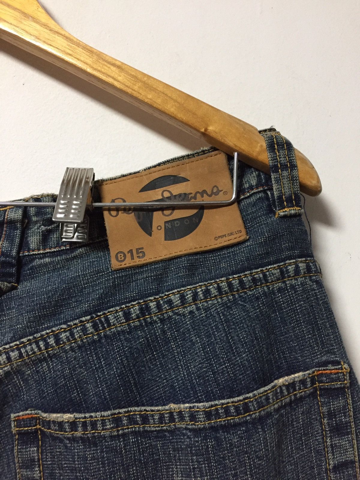 Japanese Brand × Pepe Jeans Kapital Pachwork inspira Denim Jeans oversized Size US 36 / EU 52 - 17 Thumbnail