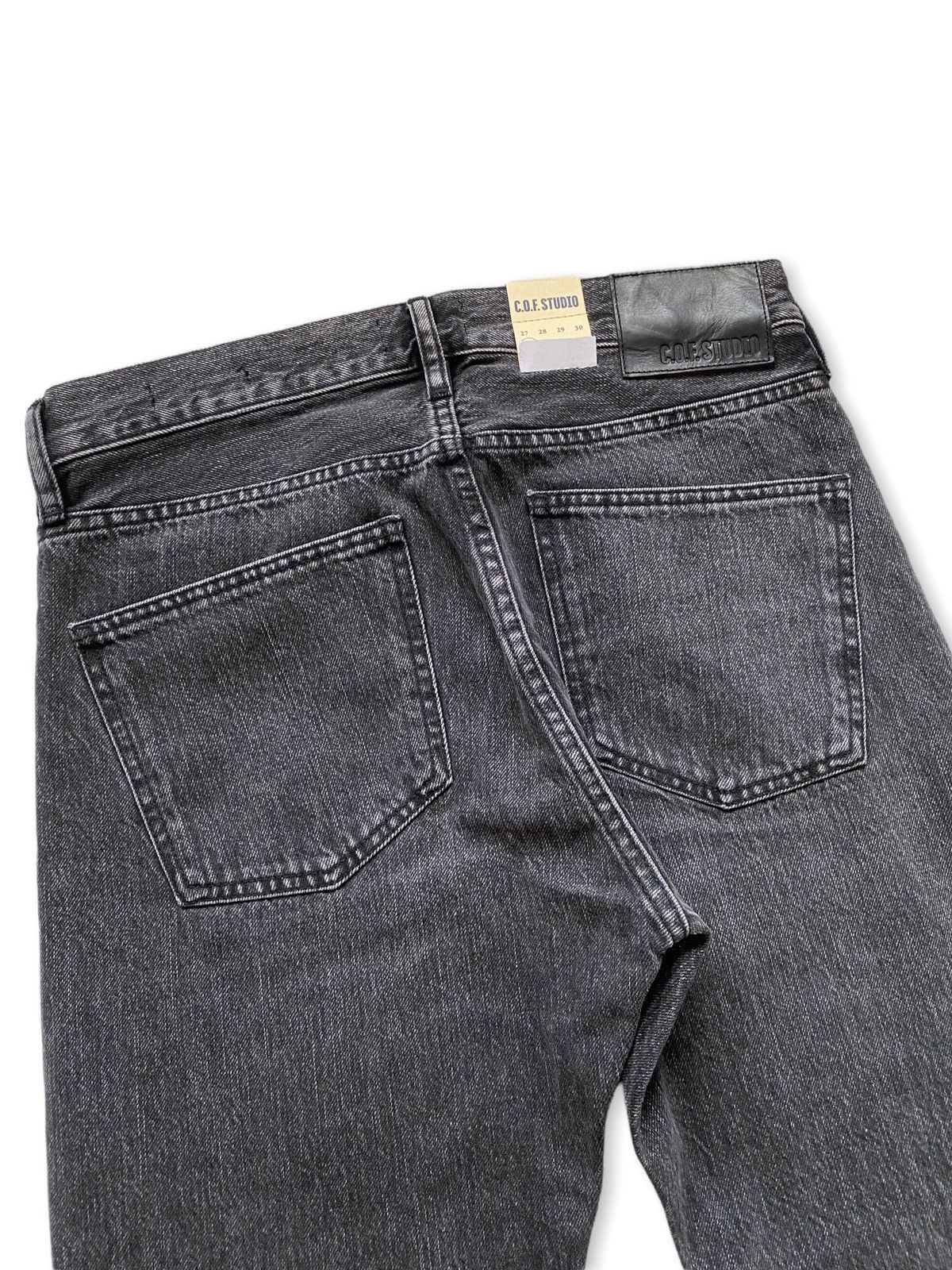 C.O.F. Studio Circle Of Friends M7 Tappered Selvedge Jeans Denim Pants Size US 31 - 6 Thumbnail