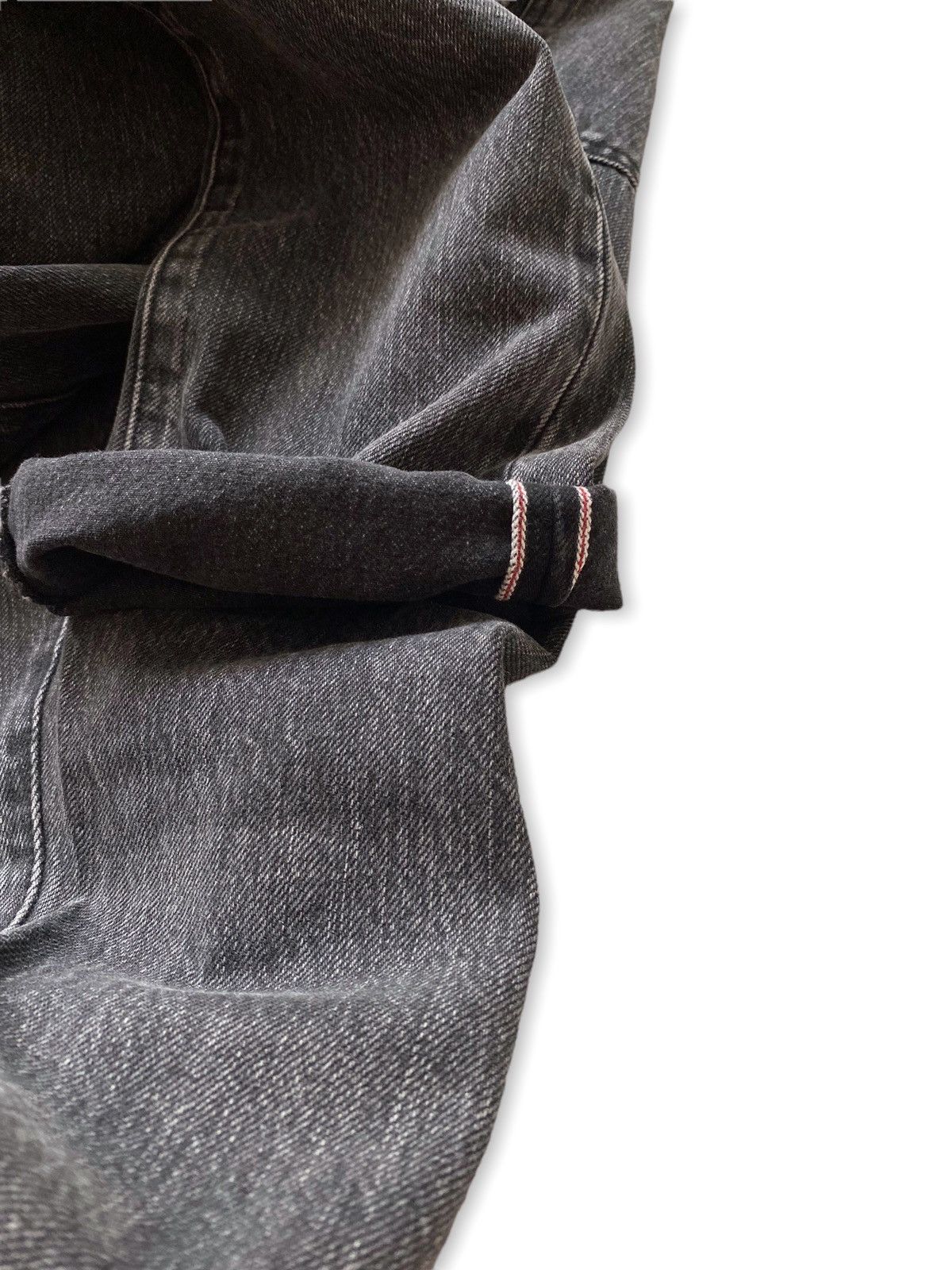 C.O.F. Studio Circle Of Friends M7 Tappered Selvedge Jeans Denim Pants Size US 31 - 9 Thumbnail