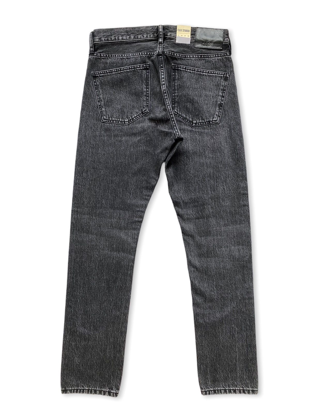 C.O.F. Studio Circle Of Friends M7 Tappered Selvedge Jeans Denim Pants Size US 31 - 5 Thumbnail