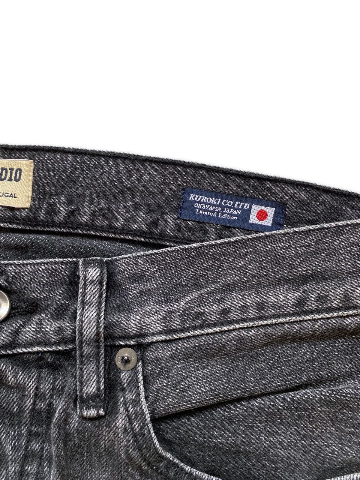 C.O.F. Studio Circle Of Friends M7 Tappered Selvedge Jeans Denim Pants Size US 31 - 4 Thumbnail