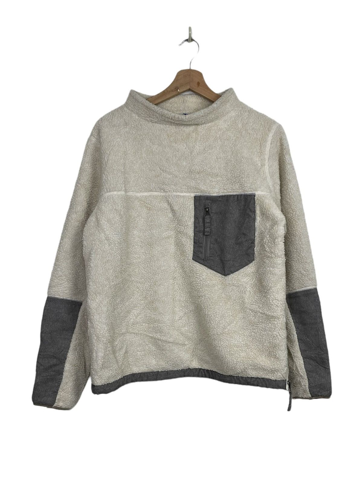 Japanese Brand × Maiden Noir Maiden Noir Sherpa Fleece Pullover | Military Utilitarianism Size US L / EU 52-54 / 3 - 1 Thumbnail