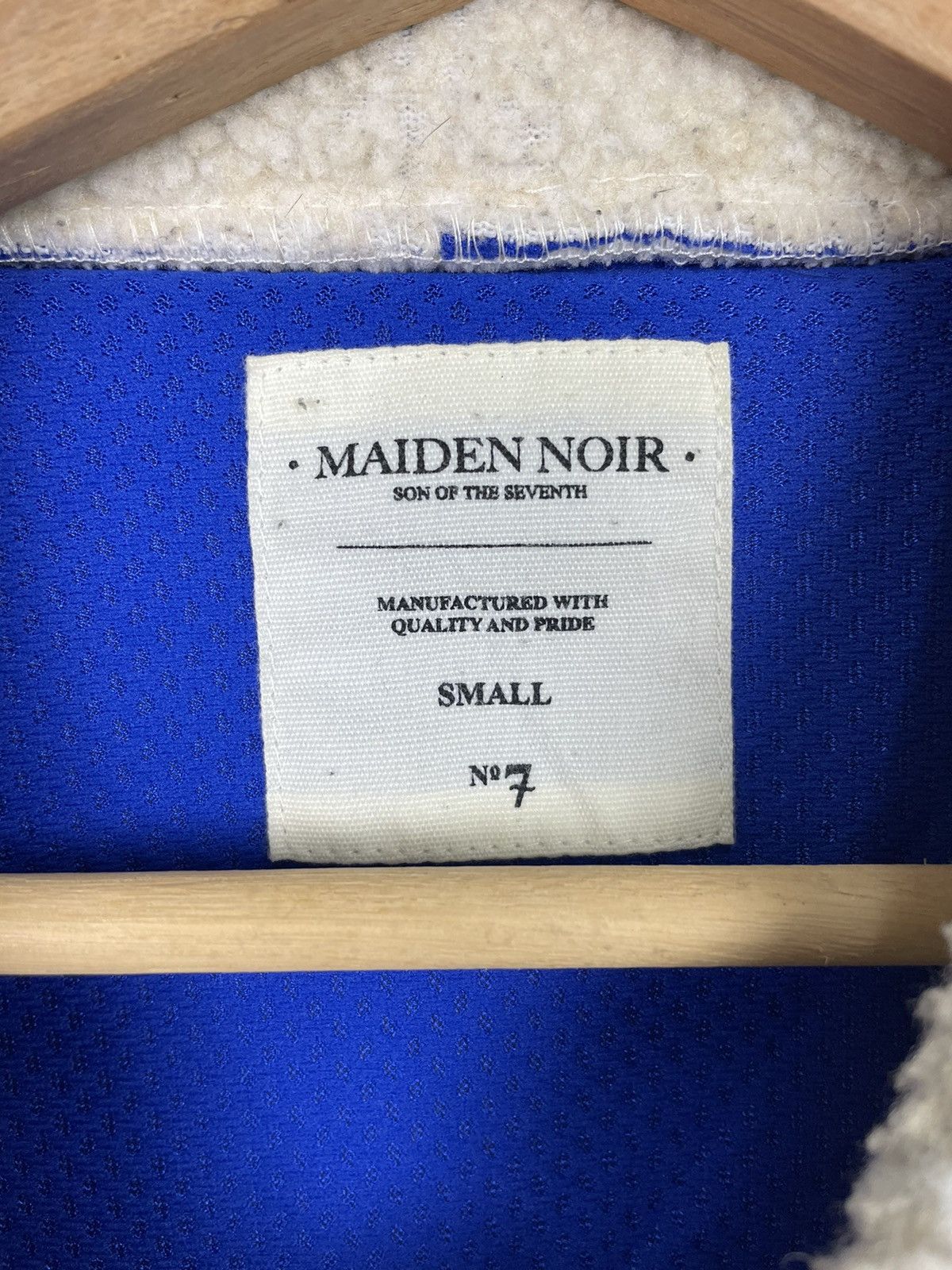 Japanese Brand × Maiden Noir Maiden Noir Sherpa Fleece Pullover | Military Utilitarianism Size US L / EU 52-54 / 3 - 3 Thumbnail