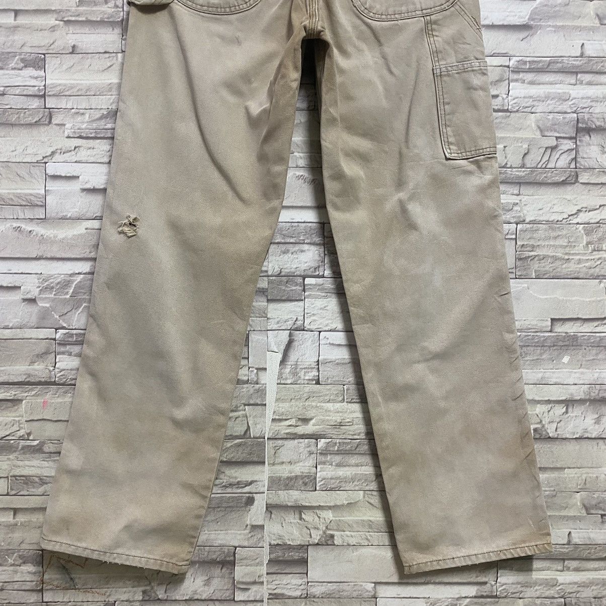 Dickies SICK Vintage Dickies Distressed Carpenter Pants Sun-Faded Size US 34 / EU 50 - 11 Thumbnail