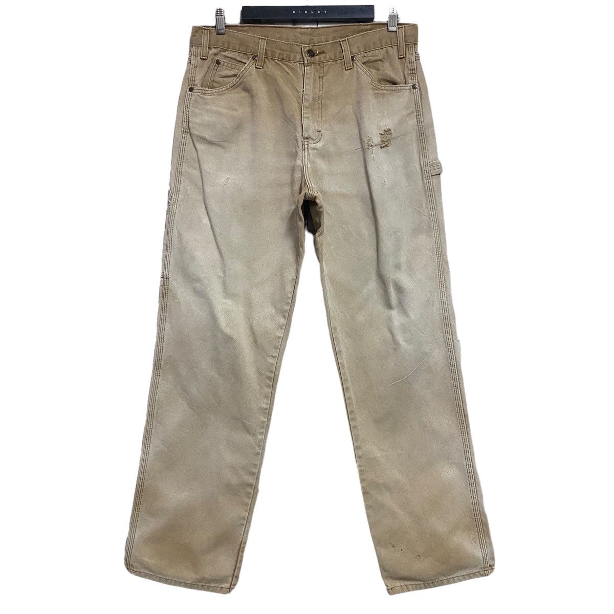 Dickies SICK Vintage Dickies Distressed Carpenter Pants Sun-Faded Size US 34 / EU 50 - 2 Thumbnail