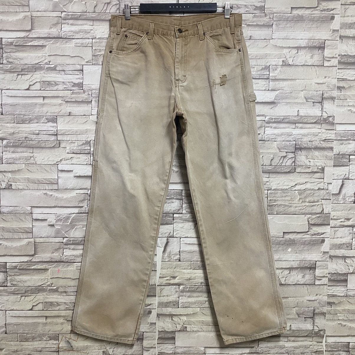 Dickies SICK Vintage Dickies Distressed Carpenter Pants Sun-Faded Size US 34 / EU 50 - 3 Thumbnail